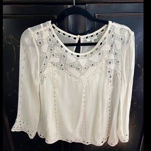 JOIE Ivory Blouse - Size M